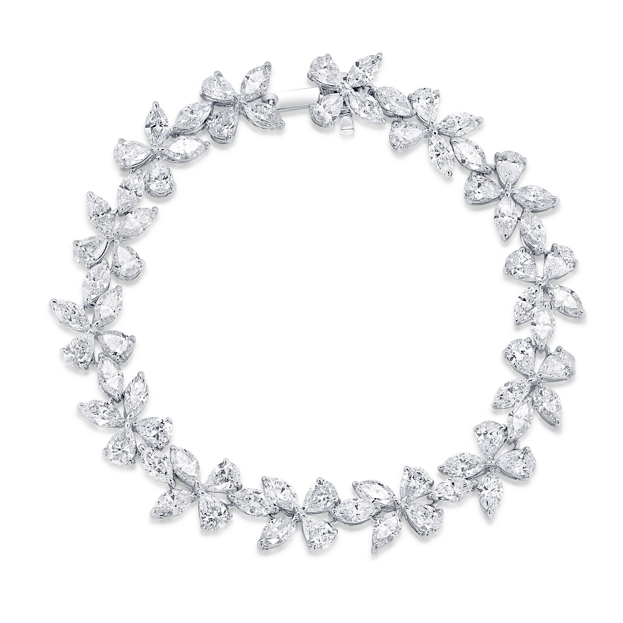 White gold hand bracelet discount